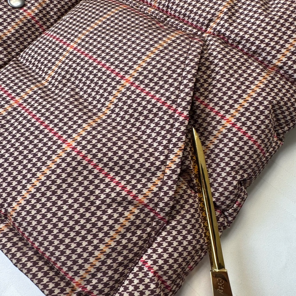 Goodfellow & Co Brown and Red Puffer Vest - Picture 5 of 7